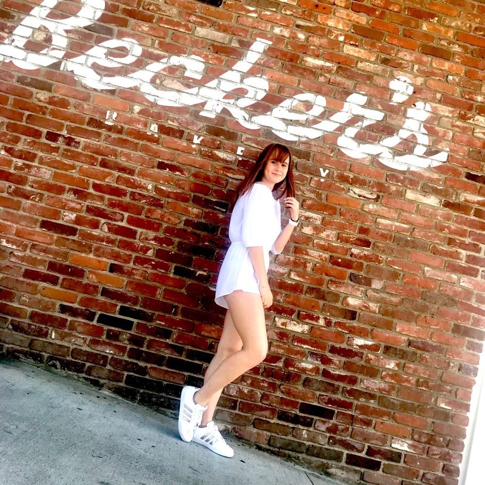 White Romper! MADE IN ITALY!